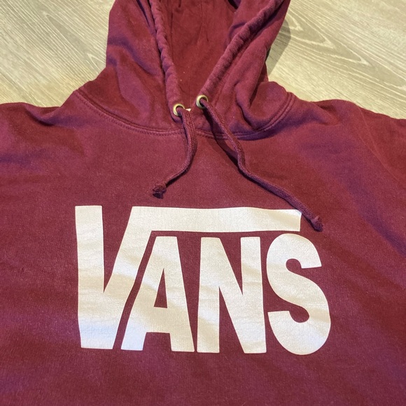 Vans Other - Vans Burgundy Hoodie - Men’s XL